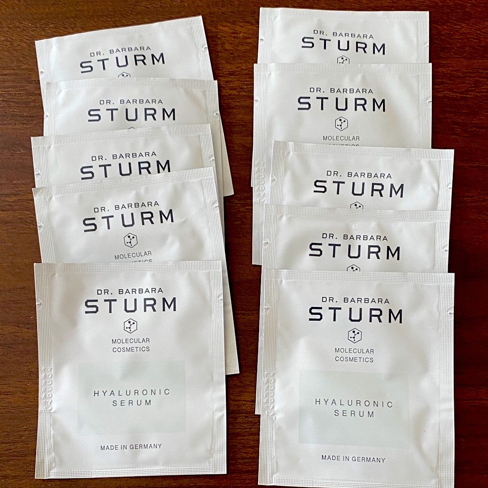 Dr. Barbara STURM Hyaluronic Serum Molecular Cosmetics 10 packets = 20ml/0.676oz